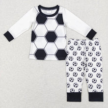 Load image into Gallery viewer, Baby Boys Balls Long Sleeve Top Pants Pajamas Jammies Clothes Sets
