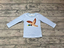 Load image into Gallery viewer, Baby Boys Hunting Duck Stripes Long Sleeve Shirts Tops
