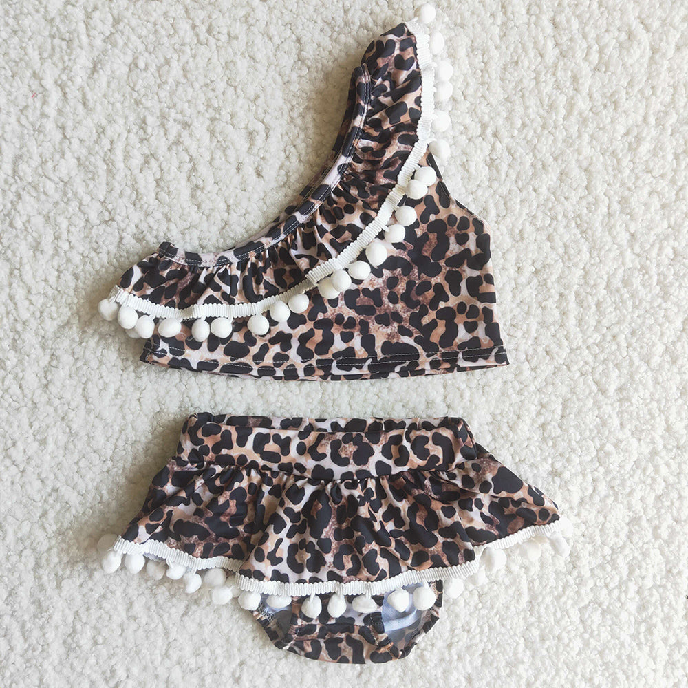 Black Leopard Swimsuits