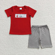 Load image into Gallery viewer, Baby Boys Lobster Boats Summer Shorts Sets
