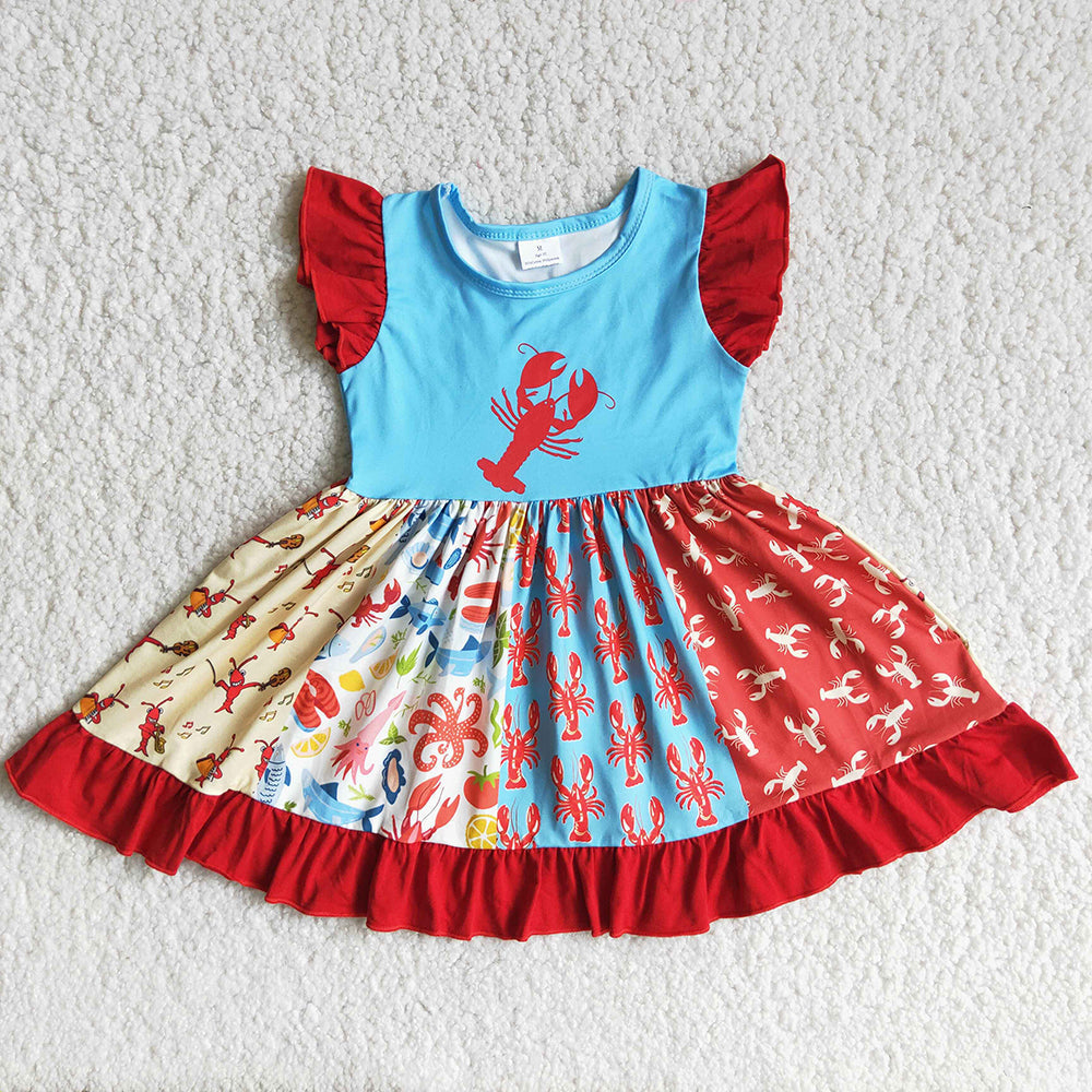 Red lobster soft dress