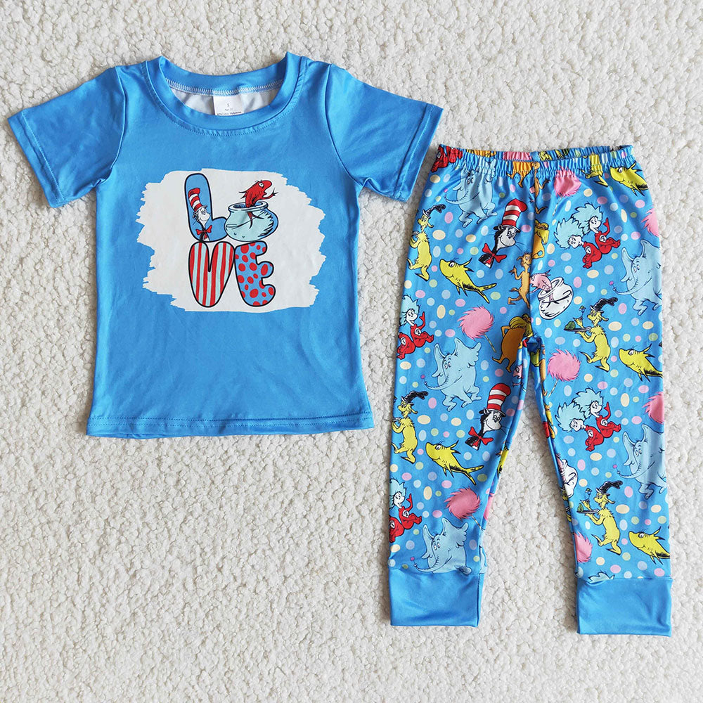 Dr love boys pants sets