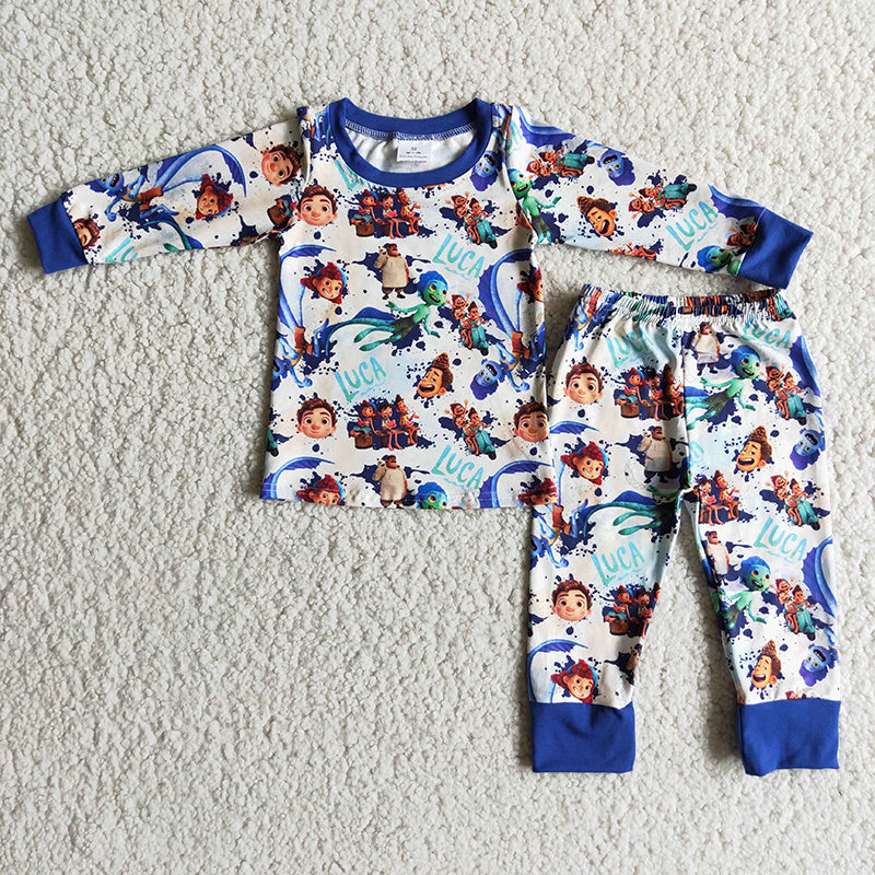 Cartoon boys pajamas