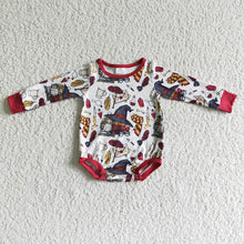 Load image into Gallery viewer, Baby girls Halloween Magic Long sleeve rompers
