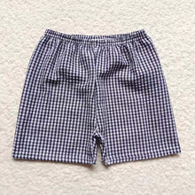 Load image into Gallery viewer, Baby Boys Plaid Seersucker Fabric Shorts
