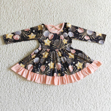 Load image into Gallery viewer, Baby girls new year balloon dresses
