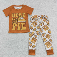 Load image into Gallery viewer, Baby Boys Pumpkin Pie Bottom Pants Clothes Sets
