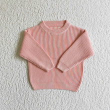 Load image into Gallery viewer, Baby Kids Girls Spring Fall Woolen pullover Sweaters
