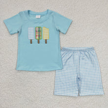Load image into Gallery viewer, Baby Boys Popsicle Summer shorts Clothes Sets
