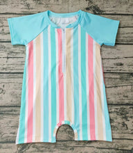 Load image into Gallery viewer, Baby boys striped swimsuits
