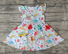 Load image into Gallery viewer, Baby girls back to school dresses
