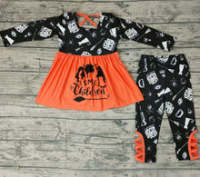 Load image into Gallery viewer, Halloween witch holiday legging sets
