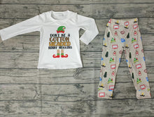 Load image into Gallery viewer, baby boys Christmas hats pajamas sets
