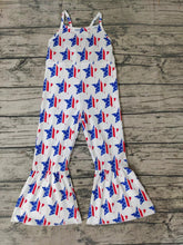 Load image into Gallery viewer, Baby girls 4th of July Jumpsuits 2
