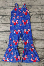 Load image into Gallery viewer, Baby girls 4th of July Jumpsuits 3
