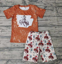 Load image into Gallery viewer, Baby boys western shorts sets
