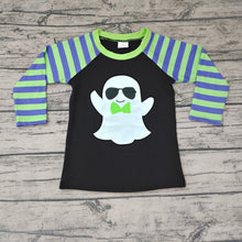 Load image into Gallery viewer, Baby Boys Halloween ghost long sleeve shirts
