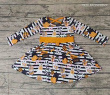 Load image into Gallery viewer, Baby girls Halloween witches twirl dresses
