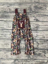 Load image into Gallery viewer, baby boys camo deer jumpsuits overalls
