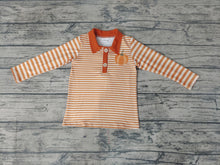 Load image into Gallery viewer, Baby kids Long sleeve pumpkin pullover shirts tops
