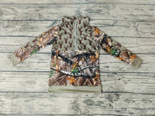 Load image into Gallery viewer, Baby boys green camo pullover shirts Tops
