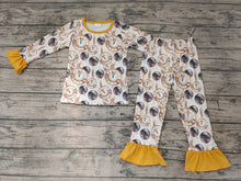 Load image into Gallery viewer, Baby girls New year long sleeve pajamas sets
