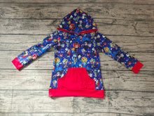 Load image into Gallery viewer, Baby Boys princess Halloween cartoon hooded shirts
