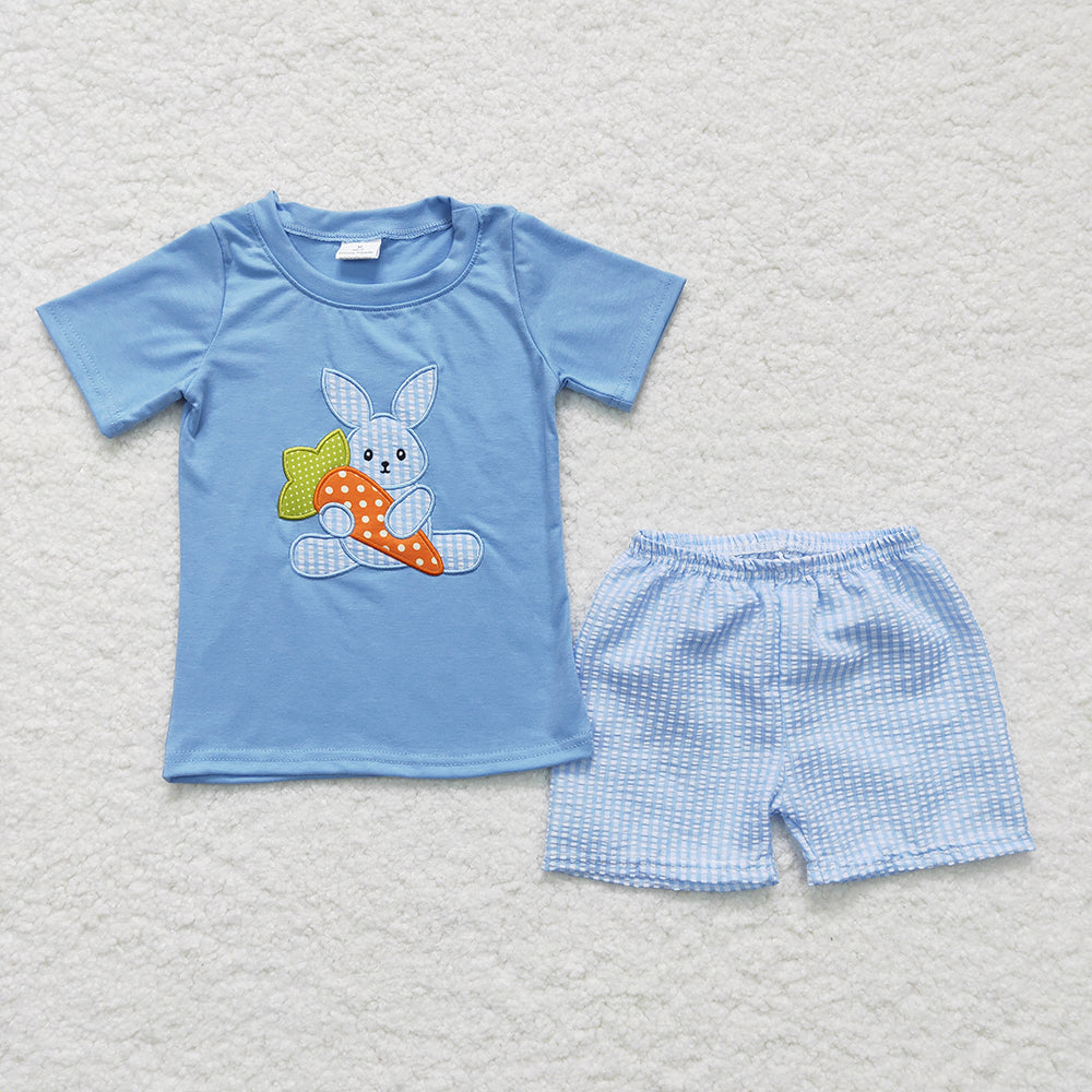 Baby Boys Easter rabbit shorts sets clothes sets