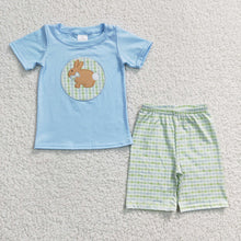 Load image into Gallery viewer, Baby Boys Easter Rabbits Shorts Sets
