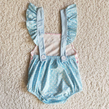 Load image into Gallery viewer, Baby girls Easter rabbit bunny rompers
