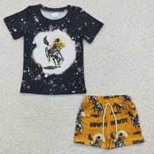 Load image into Gallery viewer, Baby Boys Howdy Horse Summer Shorts Sets
