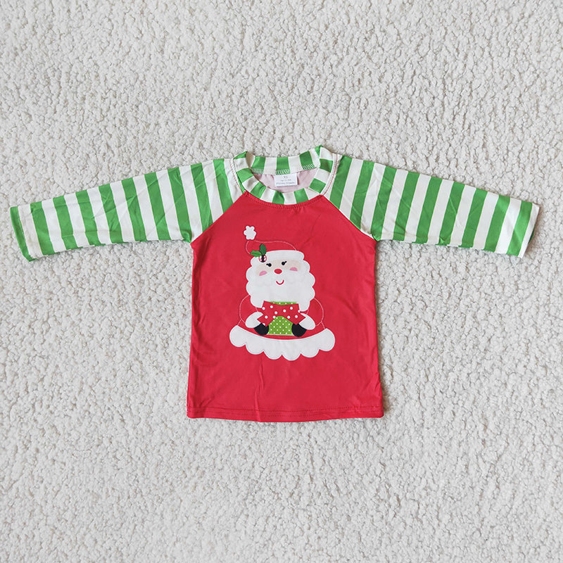 Santa stripe shirts