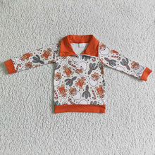 Load image into Gallery viewer, Baby Boys Christmas western santa pullover shirts
