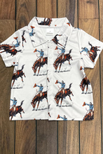 Load image into Gallery viewer, Baby Boys western button up shirts 1
