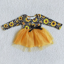 Load image into Gallery viewer, Sunflower tutu dresses
