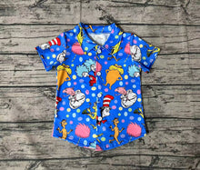 Load image into Gallery viewer, Baby Boys Dr Reading Hats Short Sleeve Buttons Shirts
