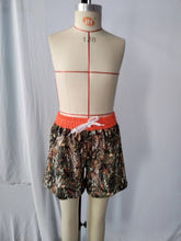 Load image into Gallery viewer, Baby Boys Summer Camo Orange Trunks Swimsuits
