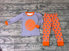 Load image into Gallery viewer, Baby Boys Basketball Long Sleeve Top Pants Pajamas Clothes Sets
