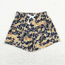 Load image into Gallery viewer, Baby Boys Summer Western Brown Camo Trunks Swimsuits Swimwear
